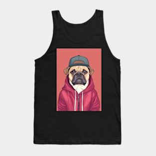 Pug Style Tank Top